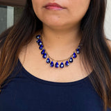 Blue Evil Eye Choker