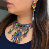 Aarzaa Mirror Necklace Set