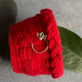 Antique Lotus Nose Pin