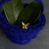 Butterfly Gold Plated Nose Pin