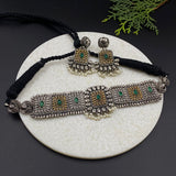 Emerald & Mogra Choker Set