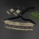 Kundan Floral Choker & Earrings
