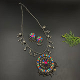 Bohemian Round Necklace & Earrings