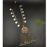 Azyan Long Afghani Necklace