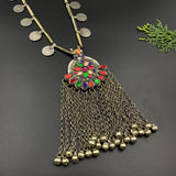 Azyan Long Afghani Necklace