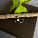 Green Leaf Nose Pin