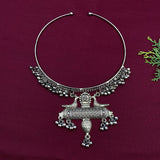 Ghungroo Pinjara Hasli Necklace