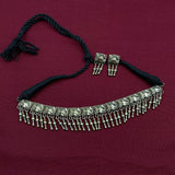 Traditional Ele Choker & Earrings Set