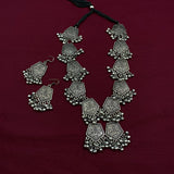 Lotus Embossed Jewelry Set