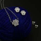 Fur Baby Neck Chain & Ear Studs