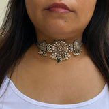 Traditional Green Drop Choker