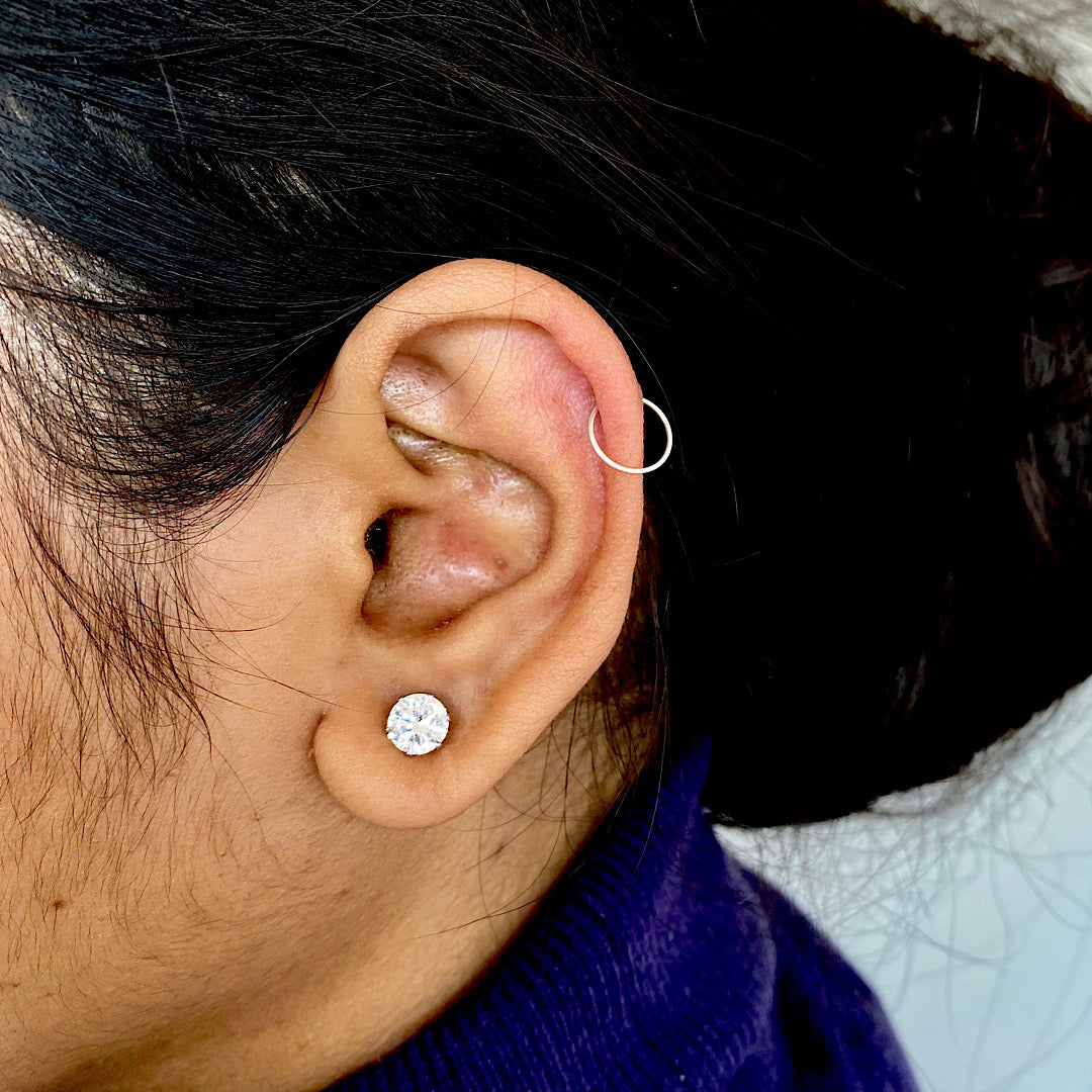 Classic Silver Helix Rings - Main Image