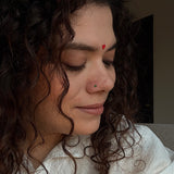 Tiny Green Star Nose Pin