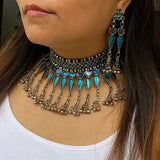 Blue Hues Necklace Set