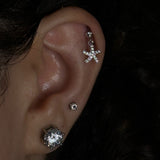 Zircon Star Fish Helix Drops