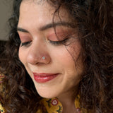 Round Zircon Nose Pin(4mm)