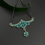 Turquoise Tiara Mangalsutra