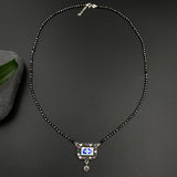 Turq With Multi Stones Mangalsutra
