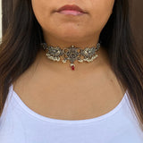 Queen Bee In Ruby Choker