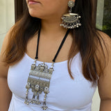 Ghungroo Long Necklace & Earrings Set