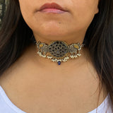 Rajwada Black Choker