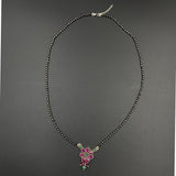 Ruby Flower Mangalsutra