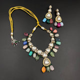 Polki Queen Necklace & Earrings