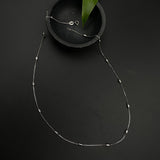 Silver Beads Neck Chain