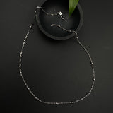 Dainty Silver Beads Chain