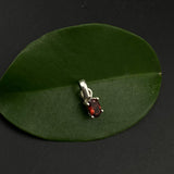 Oval Garnet Pendant