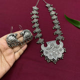 Royal Peacock Necklace & Earrings