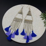 Vitamin Sea Tassel Earrings