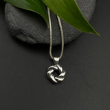 Silver Swirl Pendant