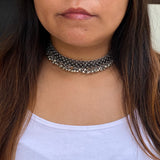 German Silver Ghungroo Choker