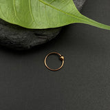 Rose Gold Plated Nose Ring (small)