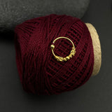 Gold Plated Gypsy Ring