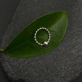 Crinkled Nose Ring