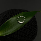 Silver Beads Nose Ring