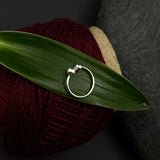 Tiny Silver Beads Ring (small)