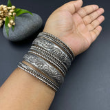 Floral Abstract Bangles (2.6)