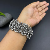 Silver look a like Ghungroo Kada Bangle