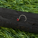 Red Dot Nose Pin