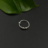 Beads & Spirals Nose Ring