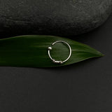 Spiral Silver Nose Ring