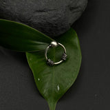 Double Spiral Nose Ring (small)