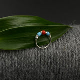 Tibetan Beads Nose Ring