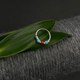 Tibetan Beads Nose Ring