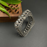 Square Bangle (Zircon)