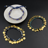 Blue Hue Tri Bracelet