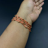 Beads Wrap Band (Peach)